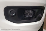 SS3 LED Fog Light Kit for 2019-2021 Ram 1500 (non-LED) White SAE/DOT Driving Pro w/ Backlight Diode Dynamics