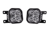 SS3 LED Fog Light Kit for 2019-2021 Ram 1500 (non-LED) White SAE/DOT Fog Pro w/ Backlight Diode Dynamics