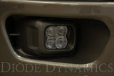 SS3 LED Fog Light Kit for 2019-2021 Ford Ranger White SAE/DOT Fog Max w/ Backlight Diode Dynamics