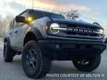 SS3 LED Fog Light Kit for 2021 Ford Bronco (w/ Standard Bumper) Yellow SAE/DOT Fog Max w/ Backlight Diode Dynamics