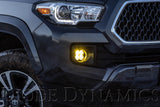 SS3 LED Fog Light Kit for 2016-2021 Toyota Tacoma White SAE/DOT Driving Sport w/ Backlight Diode Dynamics