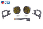 SS3 LED Fog Light Kit for 2006-2012 Toyota RAV4 Yellow SAE/DOT Fog Sport w/ Backlight Diode Dynamics