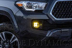 SS3 LED Fog Light Kit for 2016-2021 Toyota Tacoma Yellow SAE/DOT Fog Pro w/ Backlight Diode Dynamics