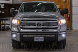 SS3 LED Fog Light Kit for 2014-2021 Toyota Tundra Yellow SAE/DOT Fog Max w/ Backlight Diode Dynamics