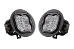 SS3 LED Fog Light Kit for 2005-2011 Toyota Tacoma White SAE/DOT Driving Sport w/ Backlight Diode Dynamics