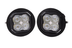 SS3 LED Fog Light Kit for 2011-2014 Ford F-150 White SAE/DOT Fog Sport w/ Backlight Diode Dynamics