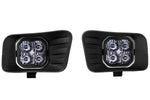 SS3 LED Fog Light Kit for 2009-2012 Ram 1500 White SAE/DOT Driving Sport w/ Backlight Diode Dynamics