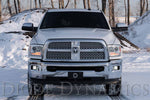 SS3 LED Fog Light Kit for 2010-2018 Ram 2500/3500 Yellow SAE/DOT Fog Sport w/ Backlight Diode Dynamics