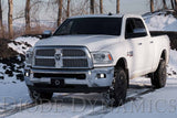 SS3 LED Fog Light Kit for 2010-2018 Ram 2500/3500 White SAE/DOT Fog Max w/ Backlight Diode Dynamics