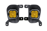 SS3 LED Fog Light Kit for 2013-2018 Ram 1500 Yellow SAE/DOT Fog Pro w/ Backlight Diode Dynamics