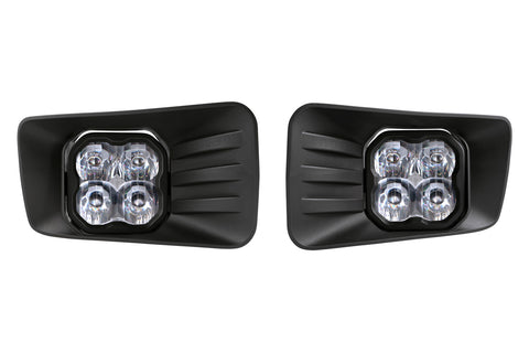 SS3 LED Fog Light Kit for 2015-2020 Chevrolet Suburban, White SAE/DOT Driving Sport Diode Dynamics