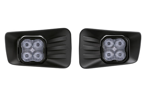 SS3 LED Fog Light Kit for 2007-2013 Chevrolet Avalanche Z71, White SAE/DOT Fog Sport Diode Dynamics