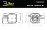 SS3 LED Fog Light Kit for 2007-2013 Chevrolet Avalanche Z71, Yellow SAE/DOT Fog Pro Diode Dynamics