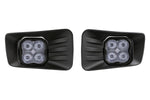 SS3 Type CH LED Fog Light Kit Max White SAE Fog Diode Dynamics