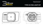SS3 LED Fog Light Kit for 2007-2013 Chevrolet Avalanche Z71, White SAE/DOT Fog Max Diode Dynamics