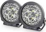 Dobinsons 8.25" Zenith LED Driving Light Pair with 155 Watt and 12,700 Raw Lumens per light