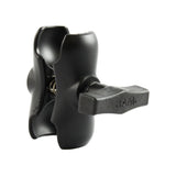 RAM MOUNT SHORT DOUBLE SOCKET ARM F/1.5" BALL