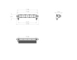 10 Inch LED Light Bar Driving Combo Amber Lens Pattern S8 Series Baja Designs