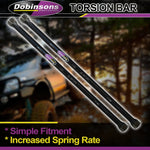 Dobinsons Heavy Duty Torsion Bar set Length 1000mm(TB21-1547)