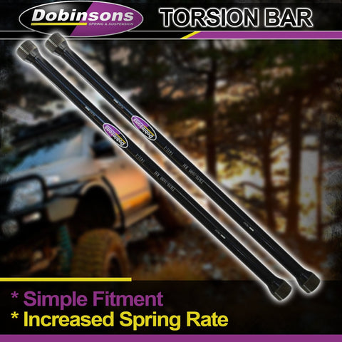 Dobinsons Heavy Duty Torsion Bar set Length 1000mm(TB21-1548)