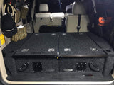 Dobinsons Rear Dual Roller Drawer System for Lexus GX470 & Toyota Prado 120 without rear A/C with Fridge Slide and Side Panels