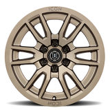 ICON Alloys - 17" Vector 6 Wheels - Bronze (6 X 5.5")