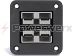 Powerwerx PanelPlateSBDual for Anderson SB50 Series Connectors